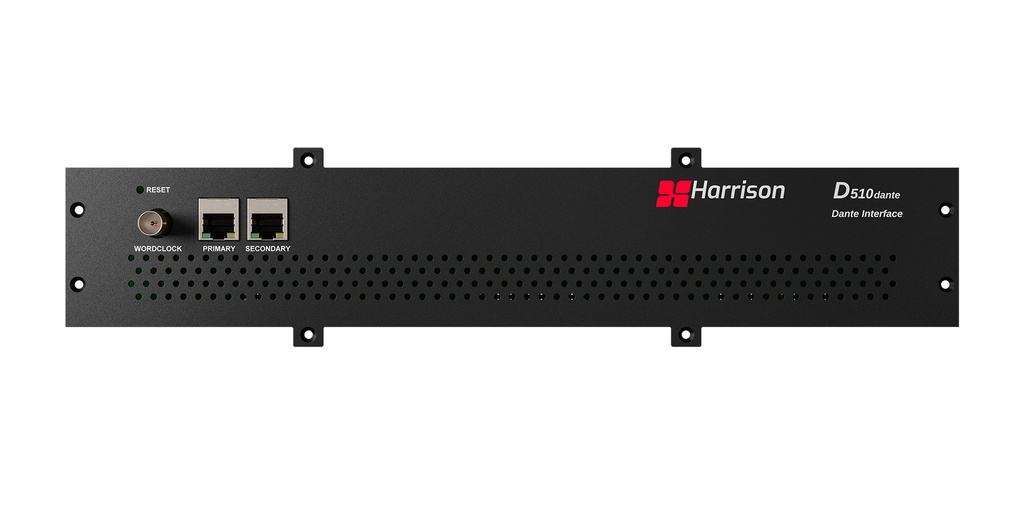 Harrison 500 Rack with Dante card and Mixer