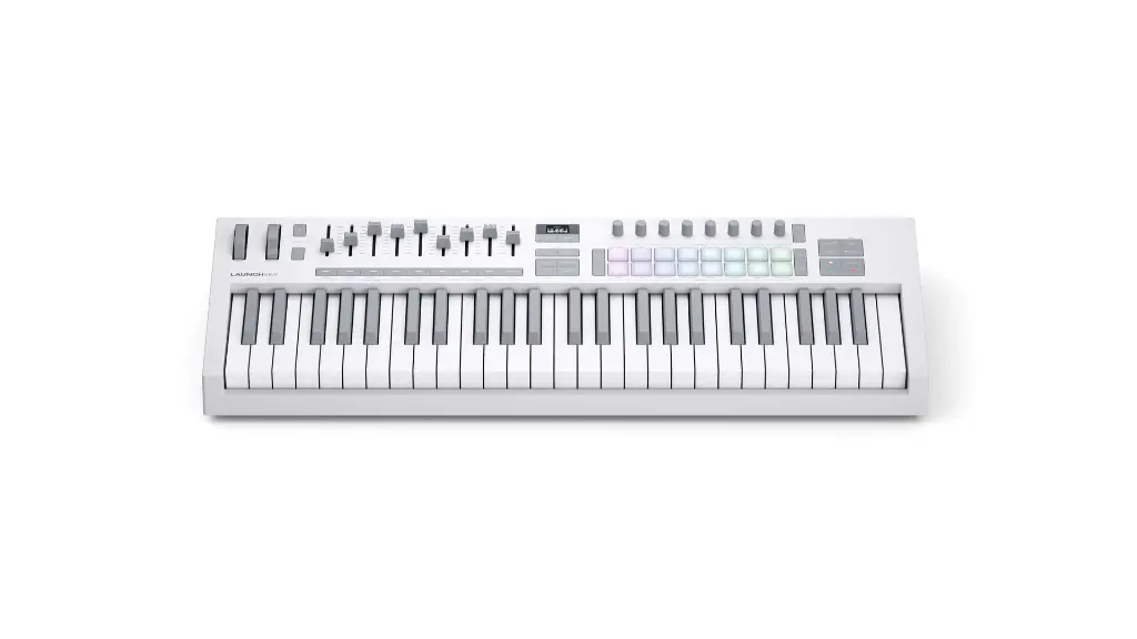 Novation_LK49_White_Front_Top.webp