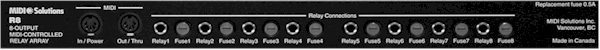 R8 (8 Output Relay Modul)