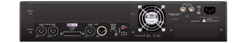 Symphony I/O Mk II 2X6 SE Thunderbolt