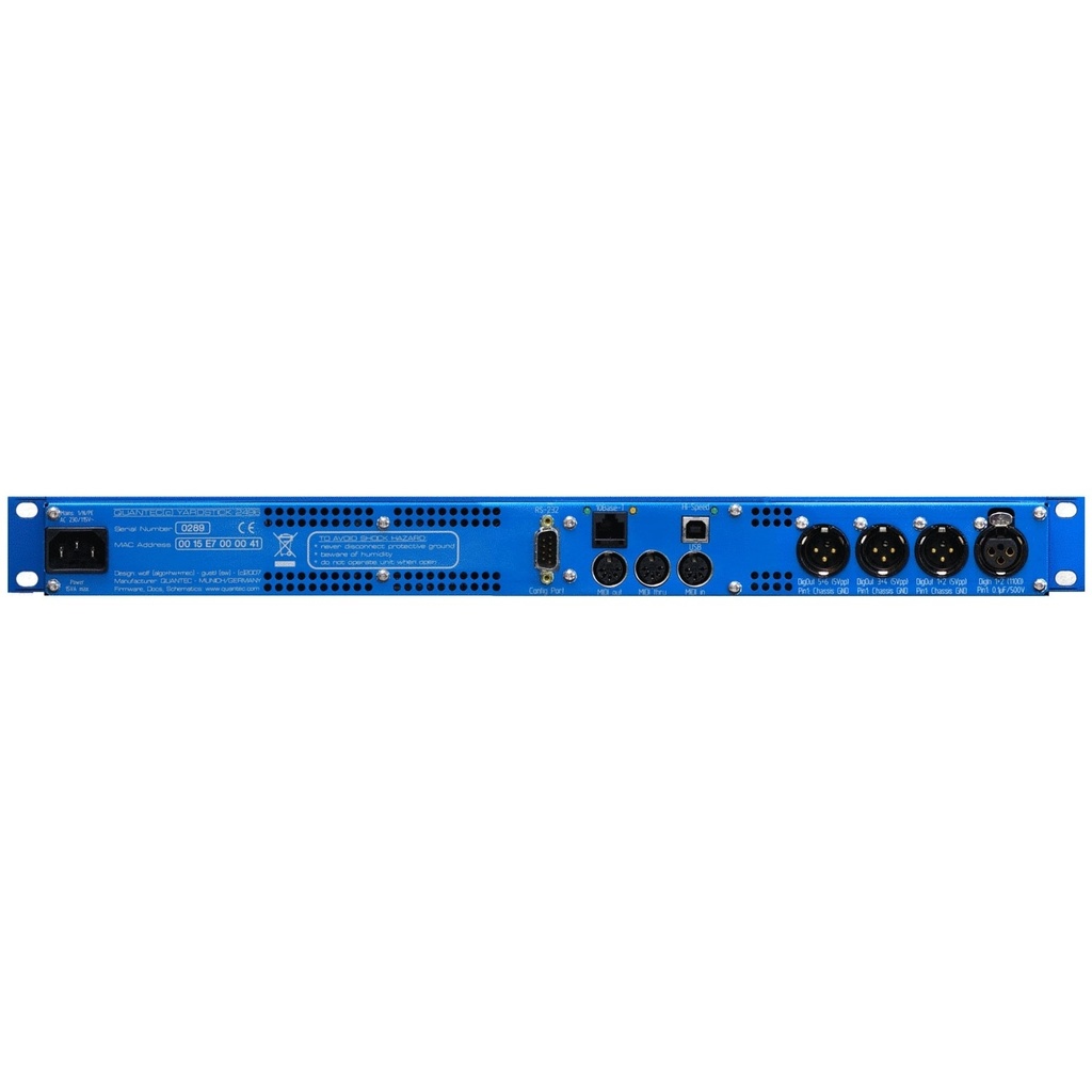 YARDSTICK 2496 S  - Stereo/Surround Room Simulator