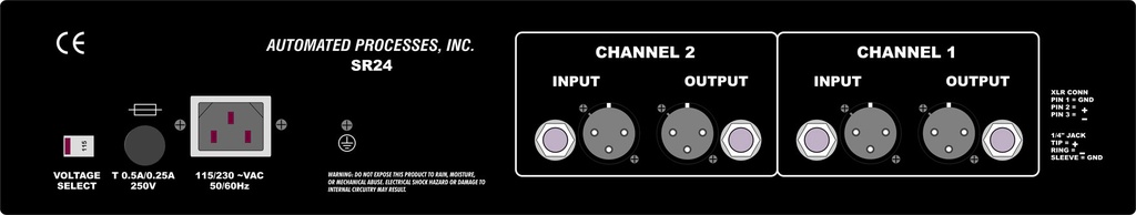 Select SR24 2 Channel 4 band EQ