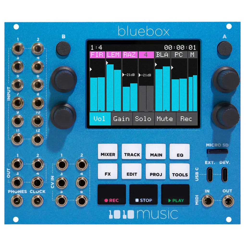 1010 MUSIC bluebox Eurorack Edition