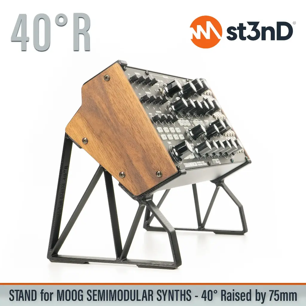 St3nD MOOG SEMIMODULAR SYNTH STAND - 40° R75