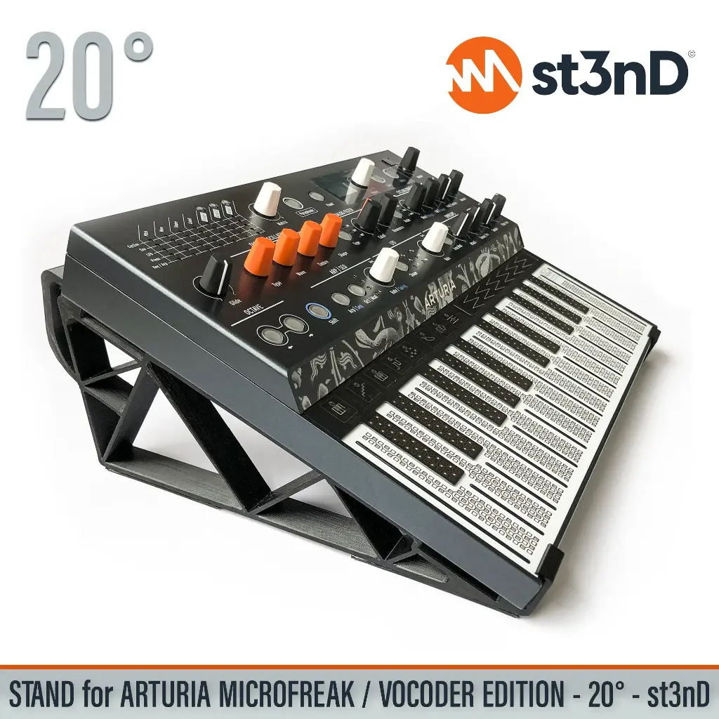 St3nD Arturia Microfreak Stand - 20 deg