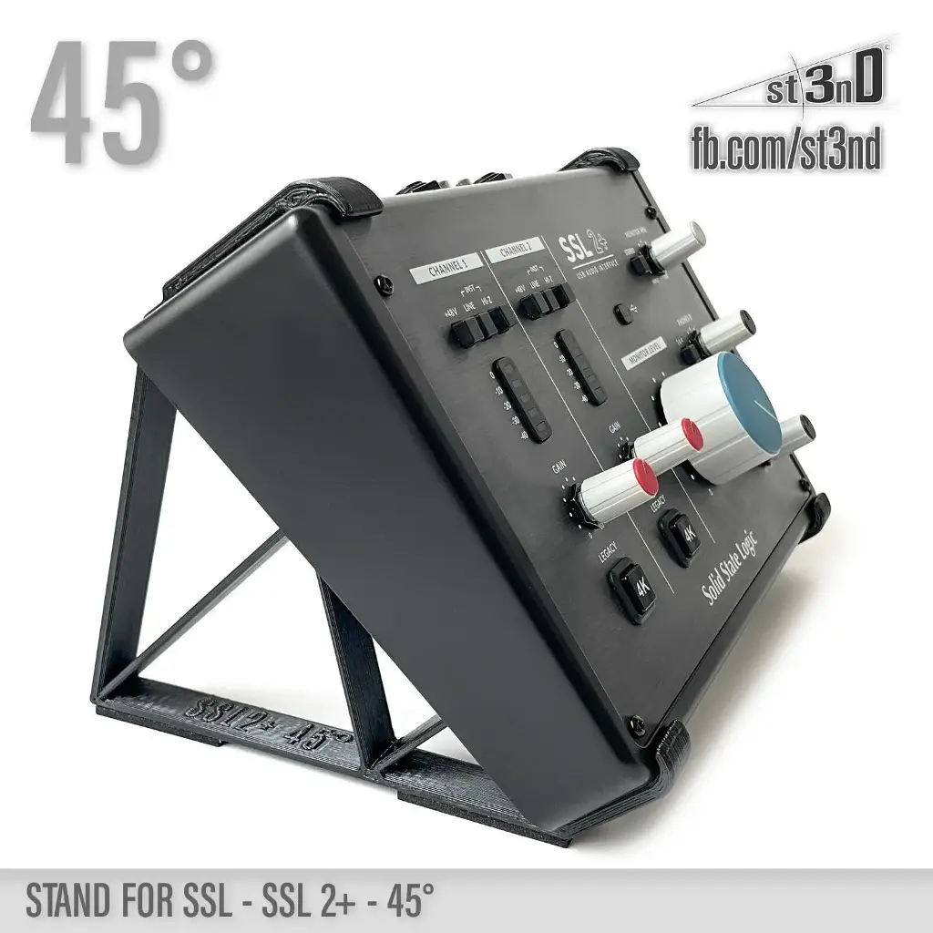 St3nD SSL mk1 - SSL 2+ mk1 Stand 45°