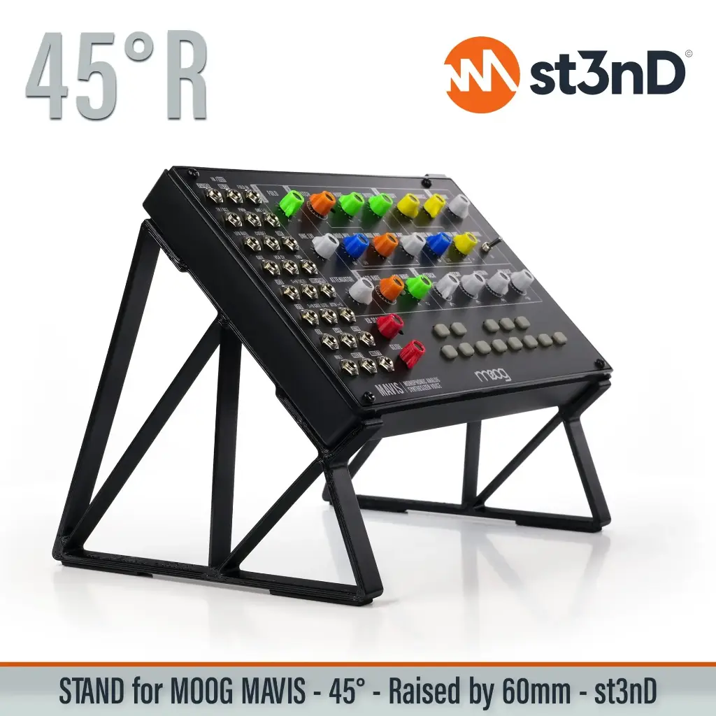 St3nD STAND for MOOG MAVIS – 45° – Raised by 60mm
