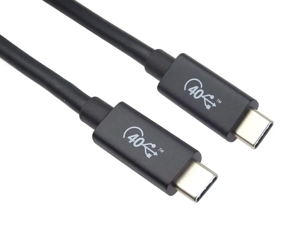 PremiumCord USB4 Thunderbolt 3 kábel 100W 8K 60Hz 0.5m (KU4CX05BK)