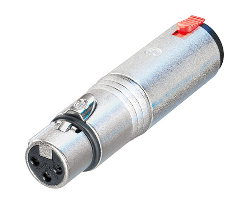 Neutrik 6.3 Jack TRS mama - XLR mama átalakító