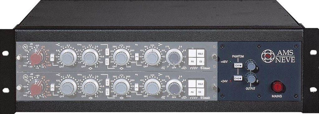 AMS-Neve 3U 19" Chassis for the Neve 1081 modules