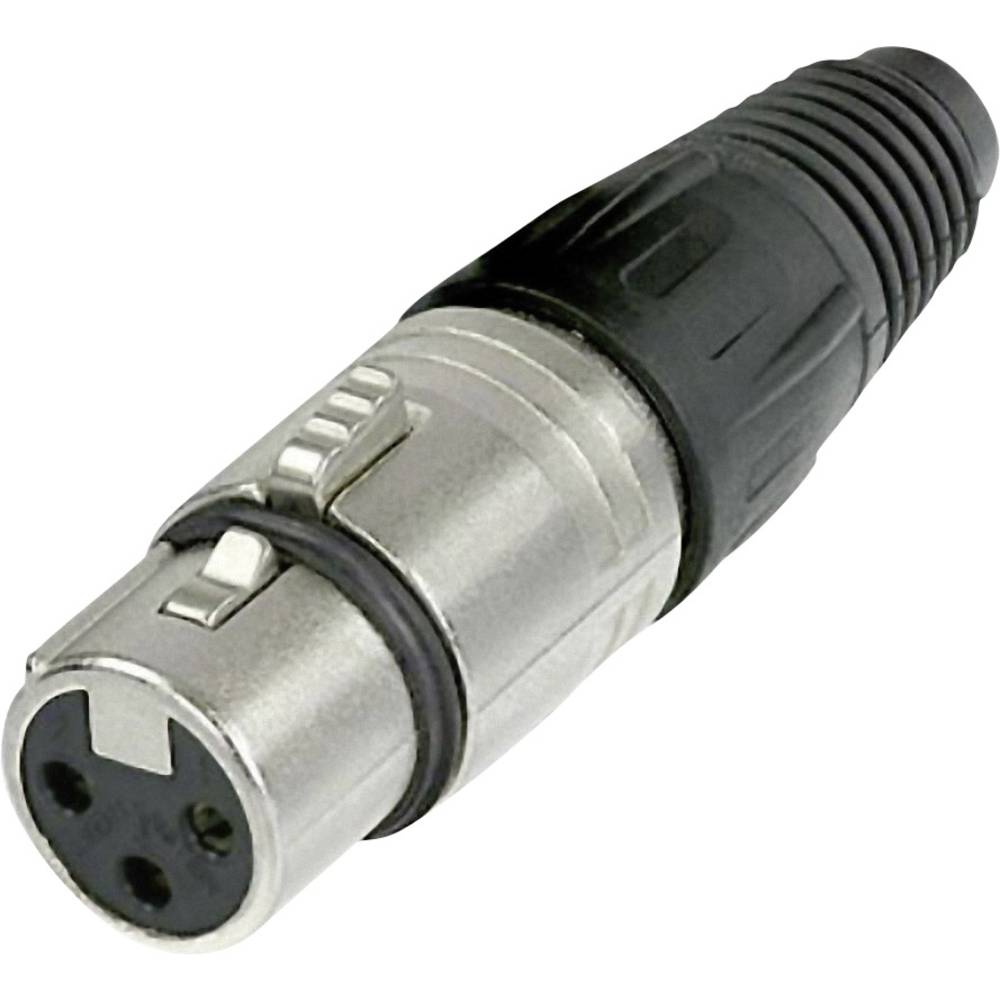 Neutrik 3 pólusú egyenes XLR aljzat