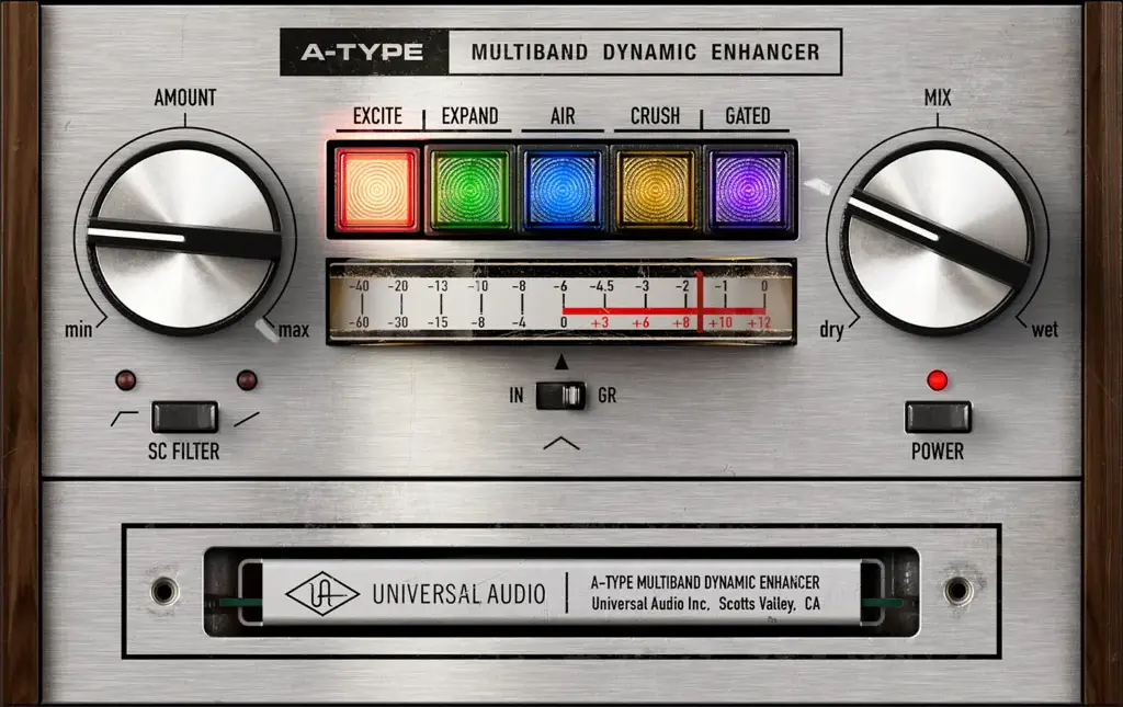 Universal Audio A-Type Multiband Dynamic Enhancer