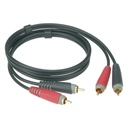 Klotz RCA-RCA dupla kábel - 1m