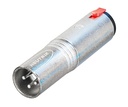 Neutrik XLR papa - 6.3 Jack TRS mama átalakító